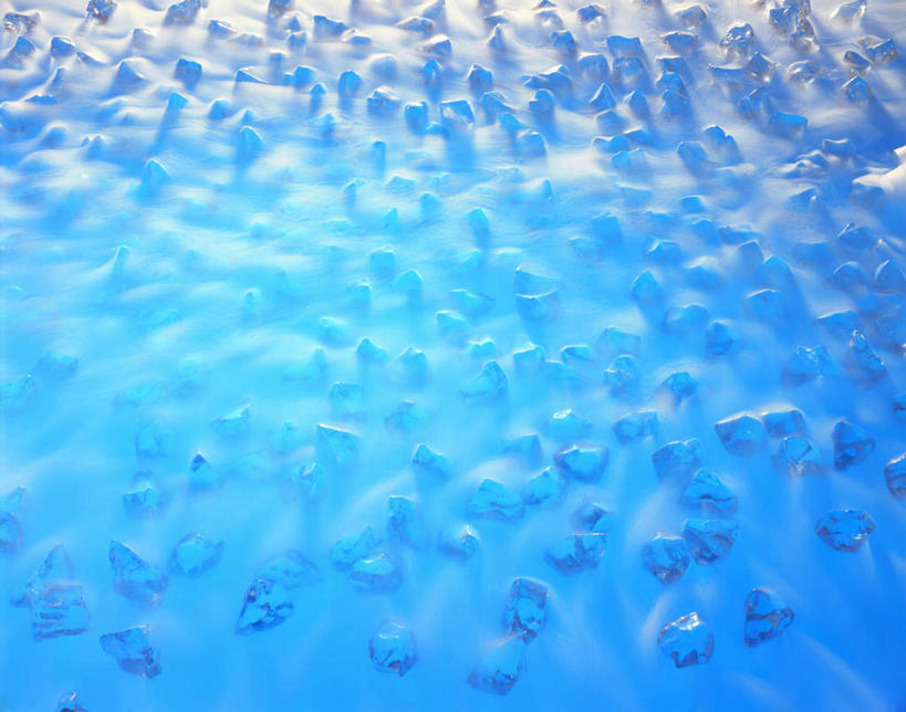 无人,横图,室内,白天,正面,数码,科技,水,阴影,网络,冰,高光,几何,计算机图形,合成,蓝色,寒冷,电脑合成图,数码合成图,冰冷,写实,具体,具象,彩图