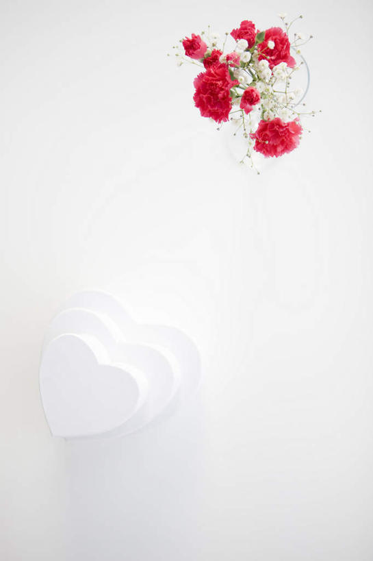 无人,竖图,俯视,室内,特写,白天,爱情,纯洁,康乃馨,礼盒,礼物,许多,爱心,盛开,纸盒,浪漫,花蕾,满天星,盒子,花,花瓣,花朵,鲜花,三个,红色,白色,包装盒,礼品盒,花苞,花蕊,温暖,温馨,心形,恩爱,清纯,礼品,关怀,和睦,霞草,丝石竹,思恋,真爱,麝香石竹,石竹,香石竹,心型,彩图,高角度拍摄,融洽,配角