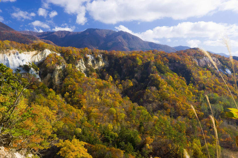 无人,横图,俯视,航拍,室外,白天,旅游,度假,美景,秋季,山脉,树林,植物,日本,亚洲,阴影,光线,影子,景观,云,云朵,云彩,娱乐,树,树木,蓝色,绿色,白云,蓝天,天空,阳光,自然,天,享受,休闲,景色,放松,生长,晴朗,成长,鸟瞰,自然风光,东亚,本州,本州岛,日本国,青森,青森县,东北地方,晴空,秋,秋天,彩图,高角度拍摄