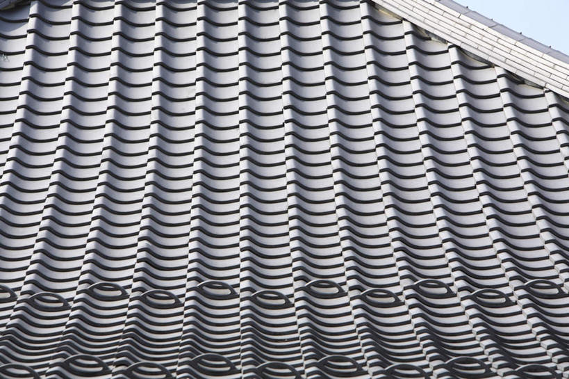 无人,横图,俯视,室外,白天,建筑,东京,日本,亚洲,瓦片,屋顶,顶棚,瓦,蓝色,蓝天,天空,天,建造,晴朗,东亚,屋瓦,本州,万里无云,关东地方,本州岛,日本国,东京都,晴空,晴空万里,彩图,高角度拍摄