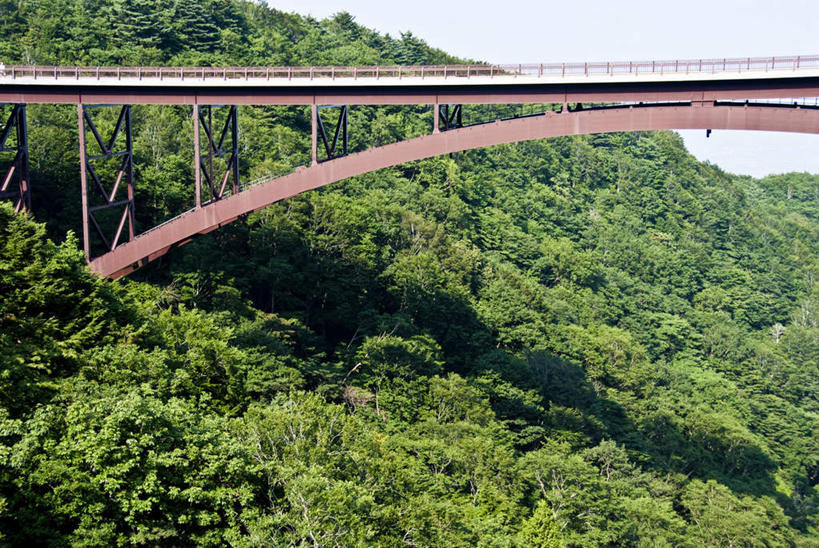 无人,横图,俯视,室外,白天,旅游,度假,草地,草坪,美景,植物,大桥,立交桥,桥梁,日本,亚洲,阴影,光线,影子,景观,云,云朵,高架,斜拉桥,桥,云彩,娱乐,草,树,树木,蓝色,绿色,白云,蓝天,天空,阳光,自然,天,享受,休闲,景色,放松,生长,成长,自然风光,东亚,本州,本州岛,日本国,东北地方,福岛,福岛县,彩图,高角度拍摄