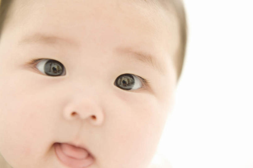 东方人,婴儿,儿童,脸,头,脸颊,一个人,坐,横图,室内,特写,白天,白色背景,正面,纯洁,亚洲,仅一个人,服装,朦胧,模糊,注视,休闲装,黄种人,小孩,衣服,观察,看,休闲,休闲服,可爱,摄影,服饰,活泼,影棚,观看,察看,关注,宝宝,纯真,烂漫,无邪,伶俐,天真,亚洲人,孩子,头部,脸部,脸蛋,面部,坐着,半身,彩图,影棚拍摄,拍摄