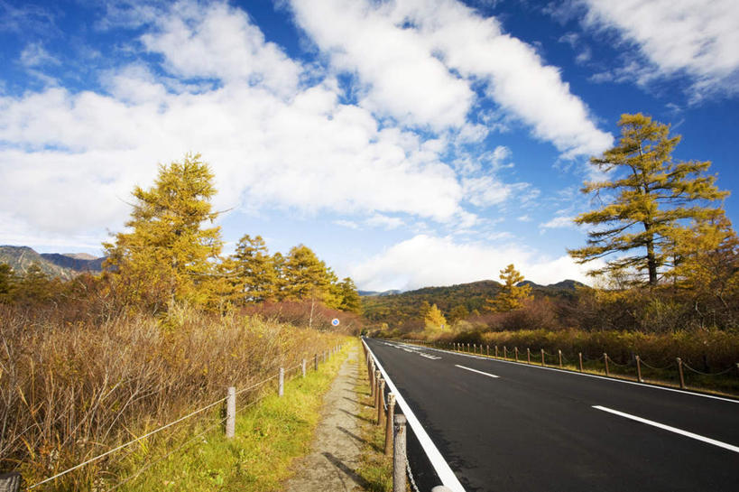 无人,横图,室外,白天,仰视,旅游,度假,草地,美景,山,山脉,树林,植物,道路,路,公路,日本,亚洲,许多,阴影,光线,影子,景观,山峰,云,云朵,分界线,停车线,交通,山峦,云彩,娱乐,草,树,树木,蓝色,绿色,白云,蓝天,天空,阳光,自然,群山,天,享受,休闲,景色,放松,生长,晴朗,成长,车行道,车行道分界线,沼泽,自然风光,标线,东亚,车行线,本州,关东地方,本州岛,日本国,栃木,栃木县,晴空,马路,彩图,低角度拍摄