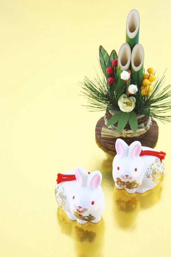 无人,站,竖图,俯视,室内,特写,白天,哺乳动物,静物,雕塑,阴影,黄色背景,艺术,装饰,反射,兔子,雕刻,雕像,影子,注视,文化,传统,十二生肖,动物,工艺品,观察,看,站着,两只,属相,摄影,生肖,影棚,观看,纪念,华丽,修饰,兔,美术,点缀,察看,关注,主题,陈列,门松,功能,美学,衬托,美观,雅致,雅观,长寿,兽历,陶瓷雕塑,站立,彩图,高角度拍摄,全身,影棚拍摄,拍摄