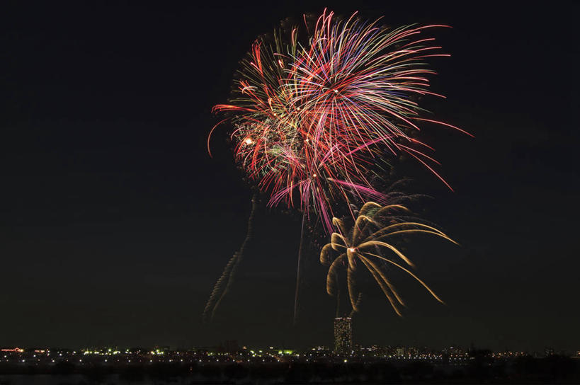 无人,高楼大厦,横图,室外,夜晚,正面,度假,美景,城市风光,城市,大厦,建筑,摩天大楼,烟火,东京,日本,亚洲,阴影,光线,影子,景观,建筑群,灯光,辉煌,娱乐,建设,黑色,天空,焰火,天,享受,休闲,灿烂,景色,放松,璀璨,礼花,光辉,东亚,本州,关东地方,本州岛,日本国,东京都,花炮,礼花炮,绚烂,光耀,葛饰区,烟花,彩图,大楼,高层建筑,高楼,摩天楼