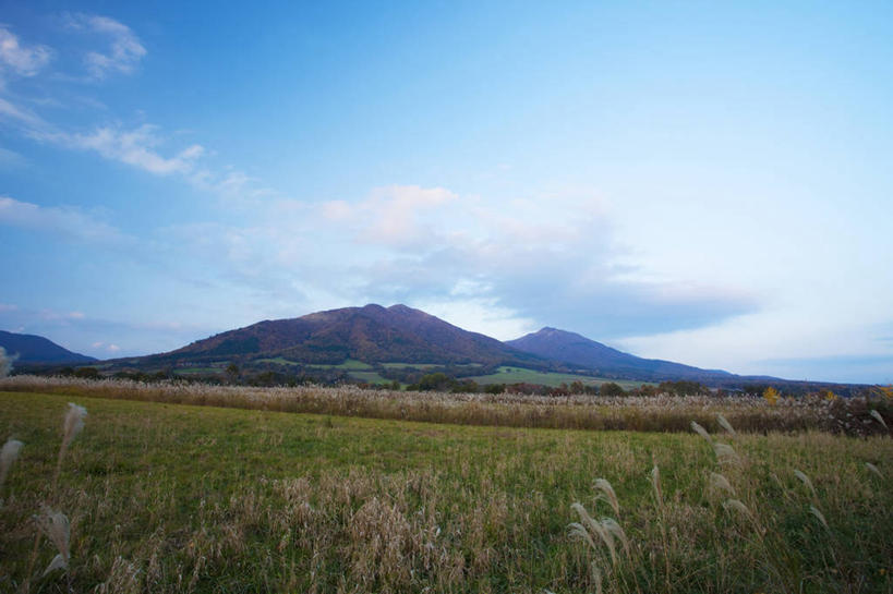 无人,农田,横图,室外,白天,正面,旅游,度假,庄稼,农作物,草地,草原,美景,植物,日本,亚洲,阴影,光线,影子,景观,旷野,云,云朵,云彩,娱乐,草,蓝色,绿色,白云,蓝天,天空,阳光,自然,天,享受,休闲,景色,放松,晴朗,自然风光,原野,东亚,本州,本州岛,日本国,中国地方,冈山,冈山县,蒜山高原,晴空,彩图,耕地,庄稼田,真庭,真庭市,蒜山