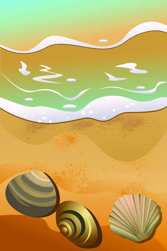 无人,竖图,插画,室内,白天,侧面,数码,科技,海浪,海洋,沙滩,贝壳,阴影,散落,光线,网络,沙子,影子,海岸,浪花,沙地,高光,几何,计算机图形,合成,图画,画,三个,阳光,海水,靠近,电脑合成图,数码合成图,凑近,聚拢,漫画,海景,写实,具体,具象,挨近,接近,靠拢,贝类外壳,海螺壳,软体动物外壳,大海,风浪,海,海水的波动,海滩,近岸浪,涌浪,彩图