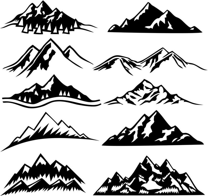 无人,横图,黑白,插画,室内,白天,白色背景,正面,旅游,度假,数码,科技,美景,山,山脉,许多,阴影,网络,景观,山顶,山峰,山峦,高光,几何,计算机图形,高峰,合成,图画,娱乐,画,自然,群山,享受,休闲,景色,放松,电脑合成图,数码合成图,顶峰,自然风光,漫画,写实,具体,具象,颠峰,极峰