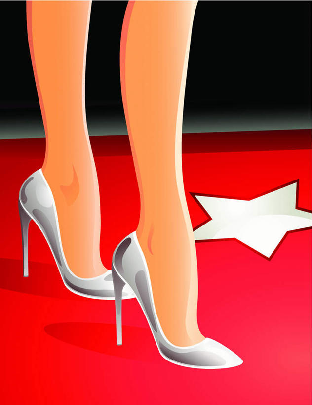 西方人,一个人,无人,栏杆,站,竖图,插画,室内,白天,正面,鞋,数码,科技,鞋子,欧洲,欧洲人,仅一个年轻女性,仅一个女性,仅一个人,一双,阴影,网络,星星,围栏,皮革,高光,几何,计算机图形,合成,图画,手叉腰,护栏,画,白色,叉腰,站着,明星,红地毯,电脑合成图,数码合成图,恒星,漫画,写实,具体,具象,年轻女性,女人,女性,白种人,站立,半身,彩图,皮鞋