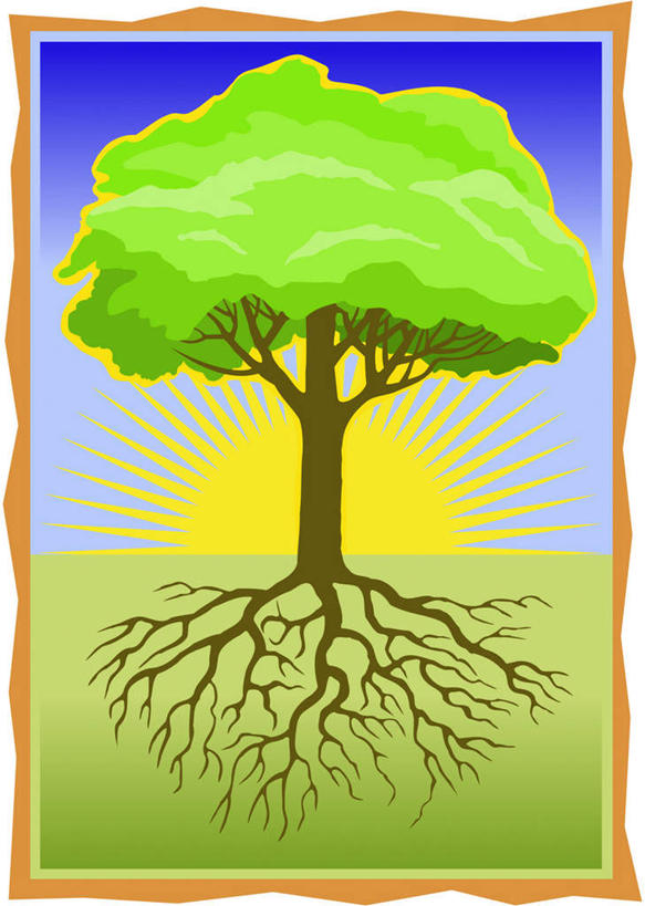 无人,竖图,插画,室内,白天,正面,数码,科技,太阳,植物,一棵,阴影,发光,光束,网络,树根,光亮,高光,几何,计算机图形,合成,图画,画,树,树木,黄色,蓝色,绿色,蓝天,天空,自然,天,生长,成长,复杂,电脑合成图,数码合成图,发亮,漫画,写实,具体,具象,庞杂,繁杂,冗杂,彩图