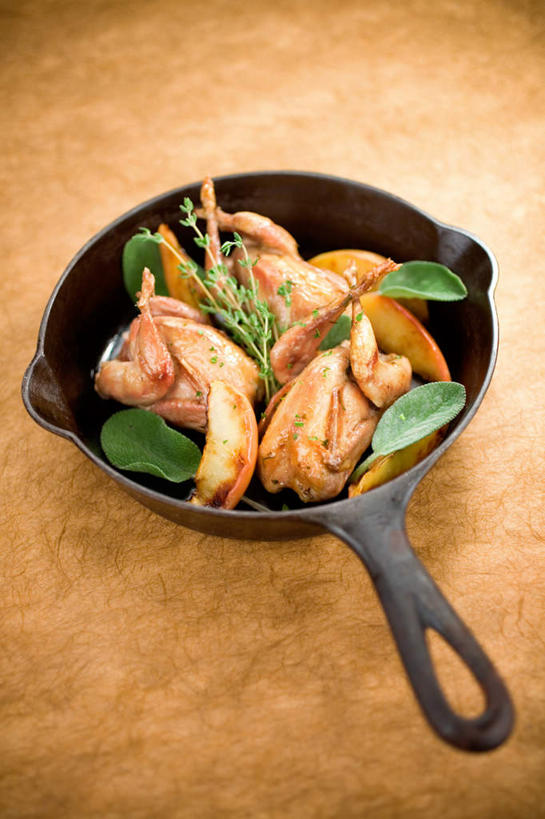 无人,竖图,俯视,室内,白天,烹饪,西餐,植物,餐桌,桌子,鸟,厨具,叶子,金属制品,阴影,装饰,光线,金属,鸟类,锅子,影子,灯光,料理,食品,绿叶,锅,菜肴,美食,食物,一个,一只,绿色,自然,嫩叶,西式,佳肴,生长,单个,成长,餐台,锅具,华丽,修饰,点缀,烹饪用具,衬托,美观,雅致,雅观,鹌鹑,奔鹑,宛鹑,叶,叶片,烹调用具,烹调,彩图,高角度拍摄