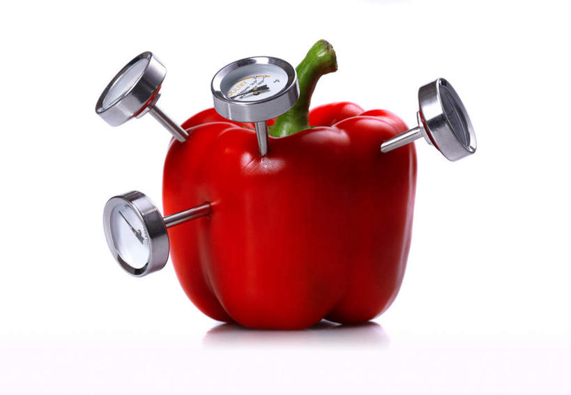 无人,横图,室内,白天,白色背景,正面,辣椒,蔬菜,新鲜,食品,食物,一个,刺,摄影,有机食品,绿色食品,影棚,单个,测量工具,辣角,红海椒,大椒,辣虎,广椒,辣子,红辣椒,海椒,番椒,彩图,影棚拍摄,拍摄