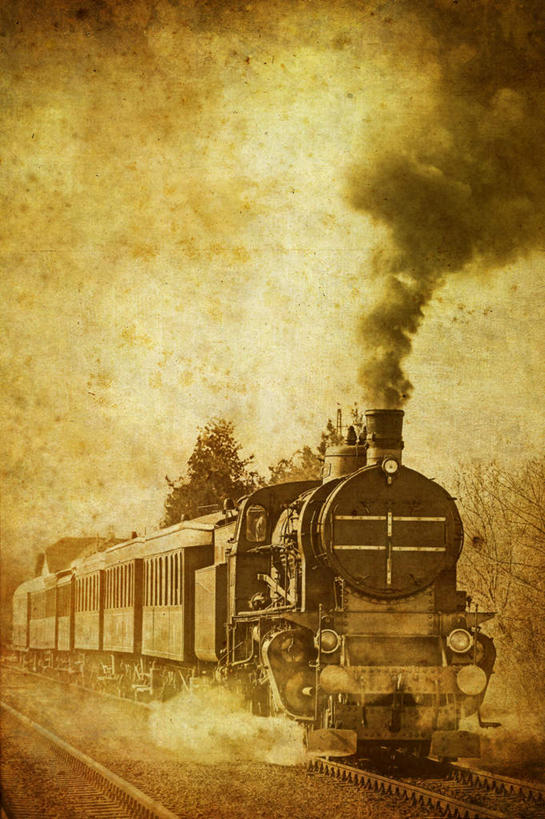 无人,竖图,室外,白天,正面,石头,树林,植物,路,铁路,火车,阴影,光线,石子,影子,烟雾,云,云朵,轨道,交通,铁轨,云彩,车,树,树木,蓝色,绿色,白云,蓝天,天空,阳光,自然,交通工具,天,驾驶,行驶,运输,生长,晴朗,成长,操纵,控制,载具,老照片,操控,把持,旧照,石块,晴空,彩图