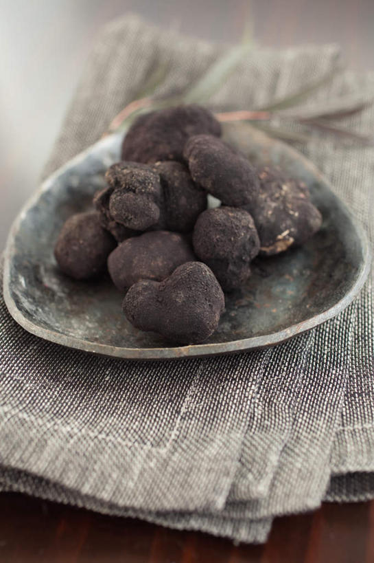 无人,竖图,俯视,室内,特写,白天,餐桌,桌子,餐具,许多,朦胧,模糊,碟子,盘,纱布,菌菇,蘑菇,很多,菌类,黑色,盘子,碟,食用菌,餐台,恐怖,沉默,不祥,悲哀,中间色,消亡,罪恶,彩图,高角度拍摄