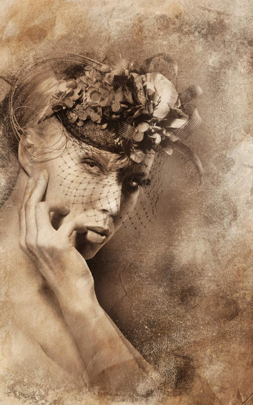 西方人,脸,头,眼睛,脸颊,眉毛,睫毛,手,一个人,模特,竖图,室内,特写,白天,侧面,性感,复古,欧洲,欧洲人,瞳孔,仅一个年轻女性,仅一个女性,仅一个人,破旧,陈旧,墙,棕色,墙壁,墙面,发饰,手部,人体,眼部,头花,肖像,年轻女性,女人,女性,白种人,头部,睫,脸部,脸蛋,眉,面部,眼,眼睫毛,眼眉,模特儿,半身,彩图,眼眉毛