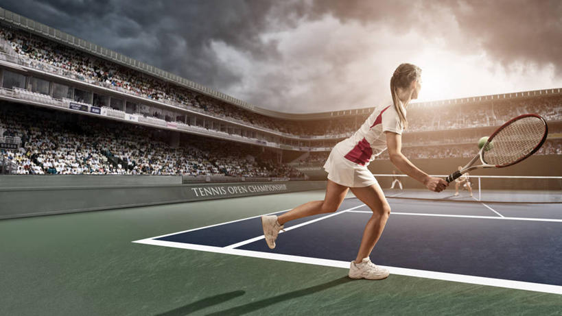 西方人,一个人,运动员,体育馆,运动场,横图,室外,白天,侧面,运动服,网球,欧洲,欧洲人,仅一个年轻女性,仅一个女性,仅一个人,奔驰,握,服装,网球拍,乌云,云,阴天,云朵,球场,网球场,看台,球拍,网球装备,云彩,扭头,注视,运动器械,场地,体育场,座位,衣服,蓝色,绿色,天空,天,奔跑,观察,看,转头,健身器械,握着,服饰,观看,察看,昏暗,衣着,阴沉,穿着,关注,健身器材,运动馆,衣饰,坐位,网球运动,年轻女性,女人,女性,白种人,体育运动员,运动选手,彩图,全身,网球场地,硬地场,边界线,运动器材,运动装