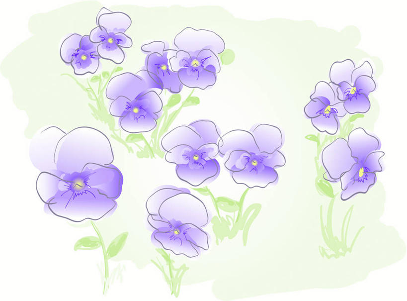 无人,横图,插画,室内,白天,正面,幸福,数码,科技,花海,花圃,植物,紫罗兰,叶子,阴影,盛开,网络,高光,几何,计算机图形,清凉,合成,花蕾,图画,画,花,花瓣,花朵,花卉,鲜花,绿色,紫色,花丛,花束,花田,夏天,花苞,花蕊,电脑合成图,数码合成图,合成图,漫画,三色紫罗兰,写实,具体,具象,永恒,质朴,美德,纯爱,草紫罗兰,草桂花,彩图