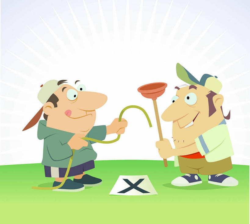 西方人,无人,两个人,伙伴,朋友,站,笑,微笑,露齿笑,横图,插画,室内,白天,侧面,友谊,数码,科技,草地,草坪,植物,帽子,欧洲,欧洲人,握,阴影,服装,网络,英文,标志,工具,文字,字符,塑料,字母,高光,几何,计算机图形,拿,合成,图画,拿着,注视,休闲装,标识,水管,运动帽,相视,画,草,衣服,绿色,塑料制品,观察,看,站着,休闲,面对面,休闲服,鸭舌帽,握着,服饰,观看,对视,英文字母,软管,电脑合成图,数码合成图,察看,互视,合成图,关注,相对,漫画,相看,马桶吸,写实,具体,具象,疏导,疏通,厕所泵,厕所吸,皮搋子,皮踹子,水拔子,友情,男人,男性,中年男性,白种人,站立,彩图,全身