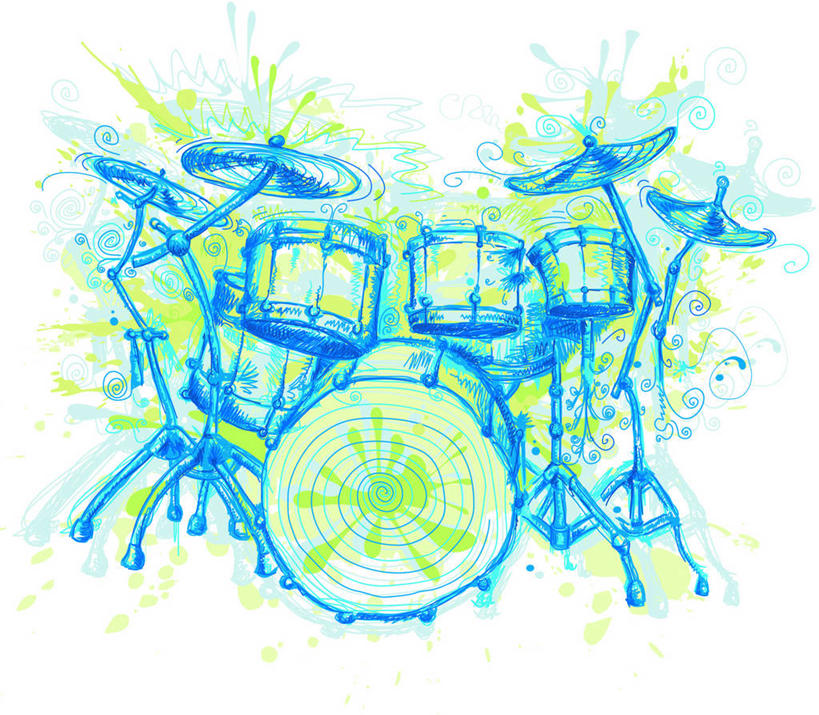 无人,横图,插画,室内,白天,白色背景,正面,数码,科技,阴影,花纹,网络,钹,鼓,架子鼓,乐器,漩涡,高光,几何,计算机图形,合成,图画,画,打击乐器,电脑合成图,数码合成图,旋涡,铙钹,铜钹,合成图,漫画,爵士鼓,写实,具体,具象,螺旋状,彩图,螺旋形,螺旋形状,螺旋型