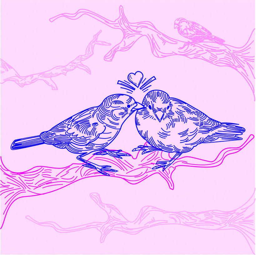 无人,站,吻,横图,插画,室内,白天,侧面,爱情,数码,科技,植物,鸟,阴影,爱心,网络,麻雀,鸟类,枝条,高光,几何,计算机图形,浪漫,合成,图画,相视,画,树,树木,树枝,绿色,自然,站着,两只,温暖,温馨,心形,面对面,恩爱,生长,成长,对视,电脑合成图,数码合成图,和睦,互视,合成图,相对,漫画,家雀,相看,写实,具体,具象,霍雀,老家贼,虬枝,枝杈,嘉宾,树麻雀,瓦雀,只只,心型,接吻,亲,亲吻,亲嘴,站立,彩图,全身,融洽