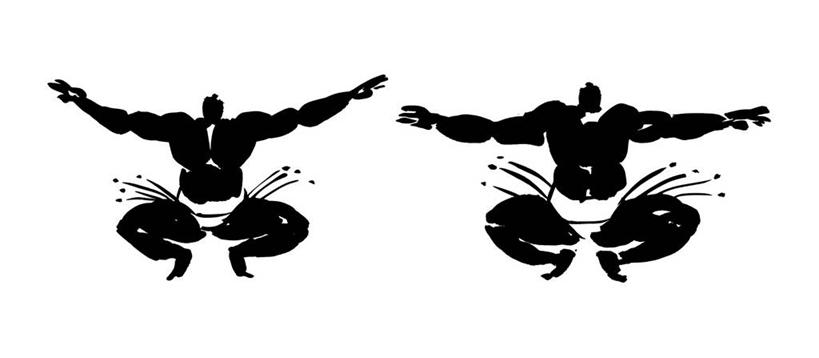 西方人,无人,两个人,站,蹲,伸展双臂,横图,黑白,插画,室内,白天,白色背景,正面,锻炼,快乐,比赛,运动,竞争,数码,科技,摔跤,欧洲,欧洲人,阴影,花纹,网络,布,图案,高光,几何,计算机图形,合成,布纹,图画,注视,娱乐,裸露,画,白色,观察,看,站着,休闲,观看,布匹,电脑合成图,数码合成图,察看,体育运动,合成图,关注,裸,漫画,相扑,写实,具体,具象,体育,男人,男性,年轻男性,白种人,敞开双臂,蹲着,伸开双臂,展开双肩,站立,张开手臂,张开双臂,全身,健身,角抵,摔跤运动,素舞