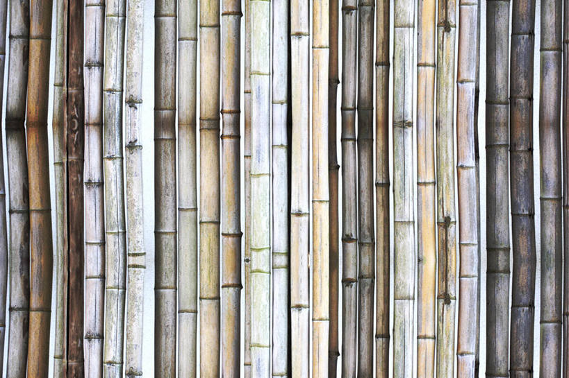 无人,横图,室外,白天,正面,一排,整齐,木制,墙,墙壁,墙面,排列,木制品,队列,彩图