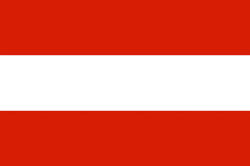 无人,横图,室内,特写,白天,正面,静物,旗帜,国旗,一面,红色,白色,旗,彩图,奥地利国旗