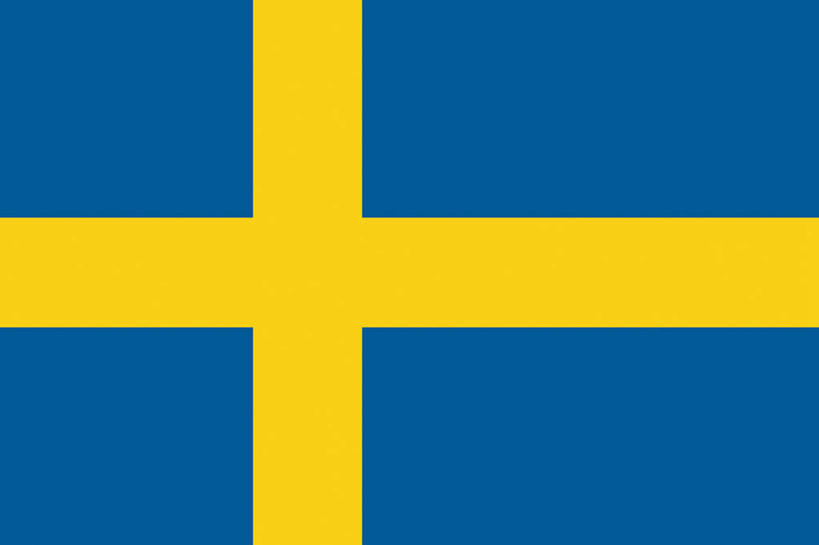无人,交叉,横图,室内,特写,白天,正面,静物,旗帜,国旗,一面,条纹,黄色,蓝色,相交,交集,旗,彩图,瑞典国旗