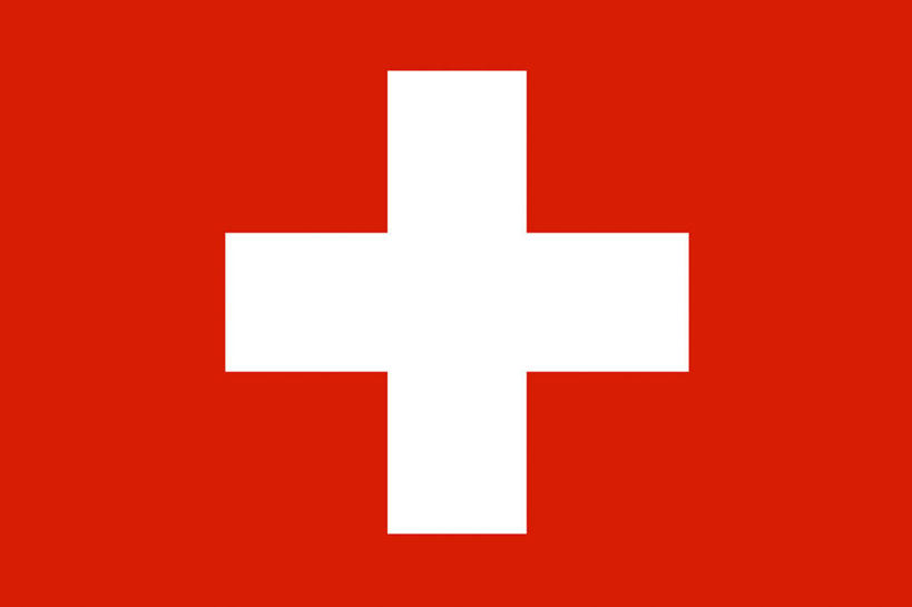 无人,横图,室内,特写,白天,正面,静物,旗帜,国旗,一面,红色,白色,十字,瑞士国旗,旗,彩图
