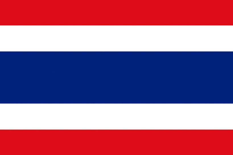 无人,横图,室内,特写,白天,正面,静物,旗帜,国旗,一面,条纹,红色,蓝色,白色,旗,彩图,泰国国旗