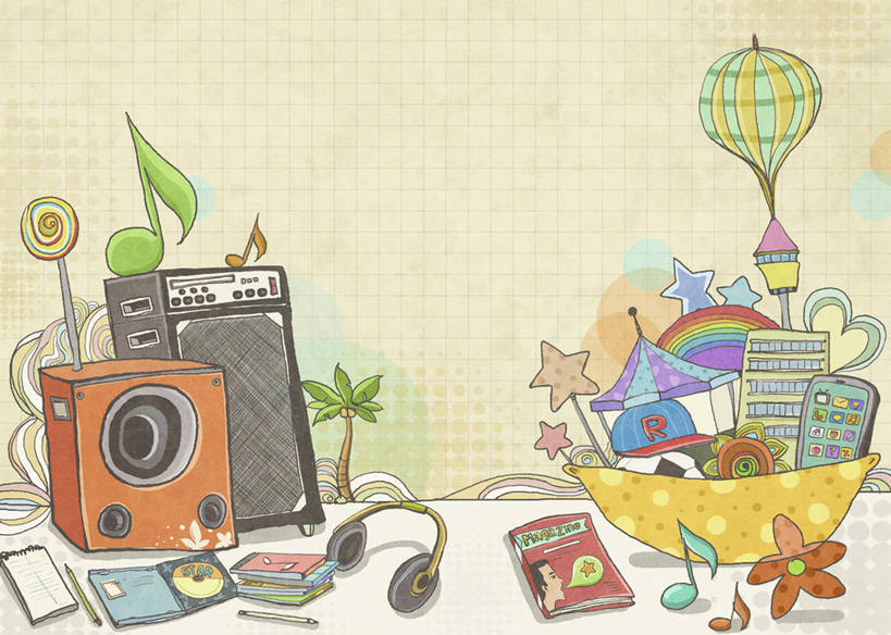 无人,横图,插画,室内,白天,正面,快乐,满意,幸福,数码,科技,植物,棕榈树,书籍,叶子,阴影,盛开,飞行,网络,棒棒糖,星星,食品,糖,糖果,甜点,甜品,绿叶,音响,交通,高光,几何,计算机图形,音乐,合成,花蕾,图画,娱乐,设备,航空,喇叭,画,花,花瓣,花朵,鲜花,树,树木,食物,绿色,自然,耳机,话筒,热气球,收音机,书本,交通工具,甜食,花苞,花蕊,享受,休闲,星形,嫩叶,放松,运输,生长,成长,电脑合成图,数码合成图,信号,无线电,舒适,享乐,节拍,合成图,传声筒,广播,载具,乐符,音符,漫画,五角形,棕榈叶,符头,符干,符尾,乐章,写实,具体,具象,无线电技术,叶,叶片,书,图书,棕树,棕榈,五角星,彩图