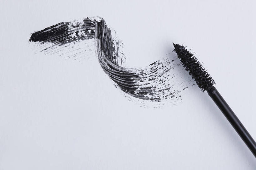 无人,横图,俯视,室内,特写,白天,白色背景,静物,阴影,反射,影子,一个,化妆品,睫毛膏,摄影,影棚,单个,化妆用品,眼妆,线头,睫毛液,彩图,高角度拍摄,影棚拍摄,拍摄