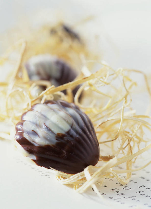 无人,竖图,俯视,室内,特写,白天,朦胧,模糊,食品,糖,糖果,甜点,甜品,食物,两个,甜食,巧克力,朱古力,牛奶巧克力,彩图,高角度拍摄