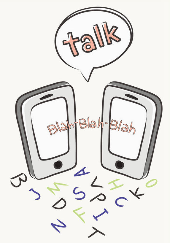 无人,打电话,竖图,插画,室内,白天,白色背景,正面,数码,科技,电话,手机,阴影,网络,英文,标志,文字,字符,字母,高光,几何,计算机图形,合成,图画,通讯设备,标识,画,英文字母,电脑合成图,数码合成图,合成图,漫画,智能手机,写实,具体,具象,交流,沟通,通话,彩图,两部