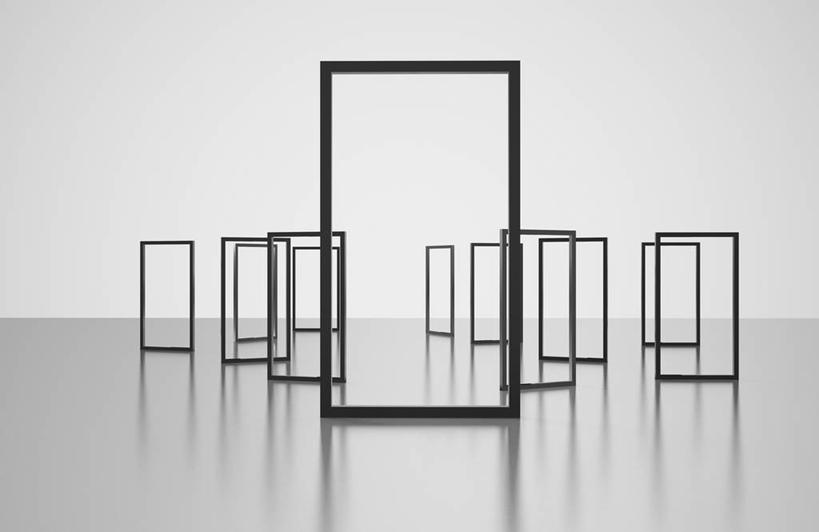 无人,横图,室内,特写,白天,正面,门,静物,阴影,灰色背景,反射,图形,影子,长方形,几何,黑色,框架,门框,摄影,影棚,矩形,数学,彩图,影棚拍摄,拍摄,几何图形,平面图形