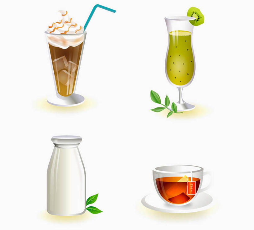 果汁,咖啡,牛奶,无人,横图,插画,室内,白天,白色背景,正面,幸福,数码,科技,茶,猕猴桃,杯子,水果,阴影,新鲜,网络,塑料,冰,生食,红茶,冰块,茶叶,食品,果实,冰咖啡,饮品,高光,几何,计算机图形,营养,合成,图画,娱乐,冷冻,玻璃制品,画,食物,饮料,水杯,塑料制品,吸管,奶油,享受,休闲,温馨,猕猴桃汁,放松,寒冷,乐趣,有机食品,绿色食品,冷藏,电脑合成图,数码合成图,冰冷,空心,提神,乳制品,舒适,合成图,奶,牛乳,可口,醒脑,漫画,写实,具体,具象,软饮料,饮管,安神,保鲜,激凌,克林姆,淇淋,适口,玻璃杯,奇异果,猕猴梨,彩图,圆柱状