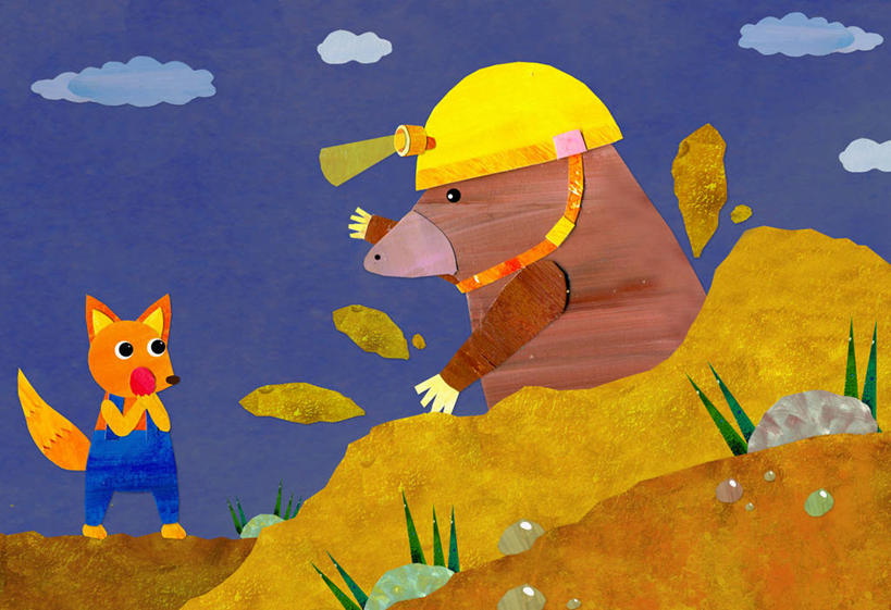 无人,站,举,横图,插画,室内,白天,正面,数码,科技,石头,山,山脉,狐狸,野生动物,照明,阴影,裤子,光线,网络,矿石,石子,影子,山峰,云,云朵,灯光,山峦,高光,几何,计算机图形,合成,云彩,图画,注视,灯,画,蓝色,白云,蓝天,天空,动物,灯具,群山,天,观察,看,托,站着,背带裤,晴朗,观看,矿山,照亮,电脑合成图,数码合成图,察看,合成图,照明设备,关注,矿物,狡猾,采集,漫画,开采,写实,具体,具象,狡诈,地鼠,饭单裤,工装裤,石块,岩石,晴空,举起,举手,举着,向上举,向上伸,向上托,站立,彩图,全身,头灯,采掘