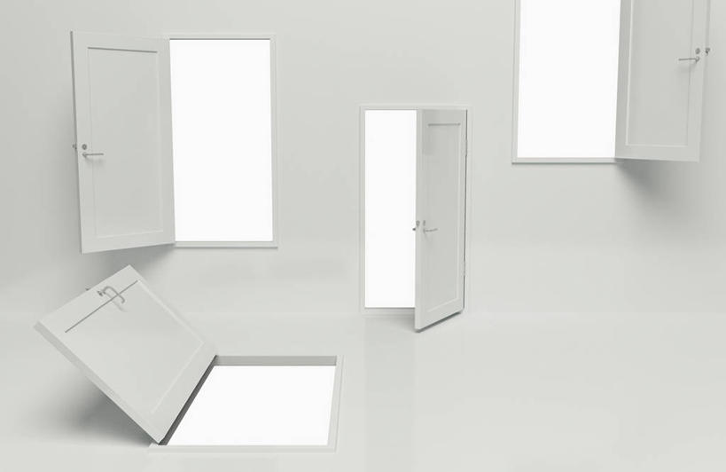 无人,横图,俯视,室内,特写,白天,白色背景,门,阴影,反射,影子,把手,门把手,门框,打开,摄影,影棚,门把,开启,四扇,拉手,彩图,高角度拍摄,影棚拍摄,拍摄