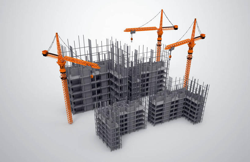 无人,横图,俯视,室内,白天,技术,建筑,静物,阴影,灰色背景,反射,影子,支架,设备,架子,脚手架,施工,建筑工地,机械,起重机,摄影,影棚,支撑,固定,工程,地盘,建筑地盘,施工地盘,彩图,高角度拍摄,影棚拍摄,拍摄,工地,稳固