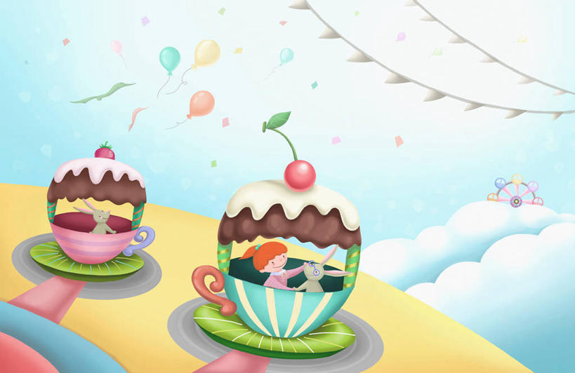 点心,无人,游乐园,横图,插画,室内,白天,正面,下午茶,数码,科技,游乐场,樱桃,旗帜,水果,阴影,新鲜,装饰,网络,塑料,云,云朵,生食,食品,果实,高光,几何,计算机图形,合成,云彩,图画,旗子,画,食物,糕点,蓝色,白云,蓝天,天空,气球,塑料制品,天,橡胶,游乐设施,转转杯,有机食品,绿色食品,晴朗,纸托,华丽,修饰,点缀,电脑合成图,数码合成图,合成图,漫画,橡胶制品,写实,具体,具象,衬托,美观,雅致,雅观,旌旗,旗号,欢乐咖啡杯,旋转咖啡杯,游艺设施,纸杯蛋糕,纸托蛋糕,蛋糕托,蛋糕托纸,蛋糕纸托,晴空,樱珠,莺桃,英桃,楔桃,牛桃,荆桃,彩图,蛋糕