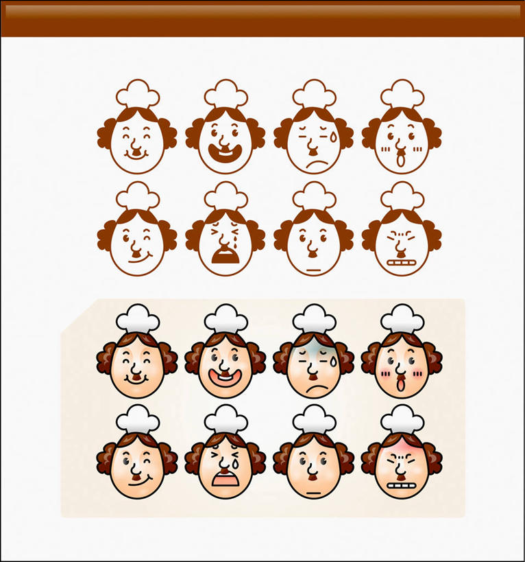 东方人,脸,头,脸颊,一个人,无人,厨师,闭眼,笑,微笑,露齿笑,竖图,插画,室内,白天,白色背景,正面,失败,数码,科技,帽子,亚洲,仅一个年轻女性,仅一个女性,仅一个人,一排,许多,阴影,沮丧,生气,整齐,并列,并排,网络,很多,高光,几何,计算机图形,合成,图画,注视,黄种人,画,排列,观察,看,难受,无奈,愤怒,观看,失望,恼怒,悲伤,电脑合成图,数码合成图,察看,愤慨,伤心,难过,怒气,气愤,合成图,队列,发怒,关注,怒火,失落,情绪,厨师帽,平行,漫画,脾气,颓废,忿怒,怨恨,强烈,写实,具体,具象,挫败,受挫,落败,落空,错过,失足,失意,失策,失算,颓丧,衰颓,悲哀,懊丧,颓靡,气馁,丧气,气忿,愤恨,肝火,激动,败北,挫折,失利,年轻女性,女人,女性,亚洲人,头部,脸部,脸蛋,面部,厨师长,厨子,大厨,主厨,闭眼睛,闭着眼,闭着眼睛,半身,彩图