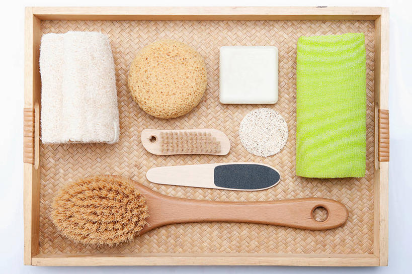 无人,横图,俯视,室内,特写,白天,静物,阴影,反射,纺织物,海绵,影子,干净,刷子,毛巾,清洁,享受,健康,放松,保暖,卫生,沐浴刷,清洁用具,透气,防水,洗浴用具,储水,耐磨,吸水,彩图,高角度拍摄,浴用海绵