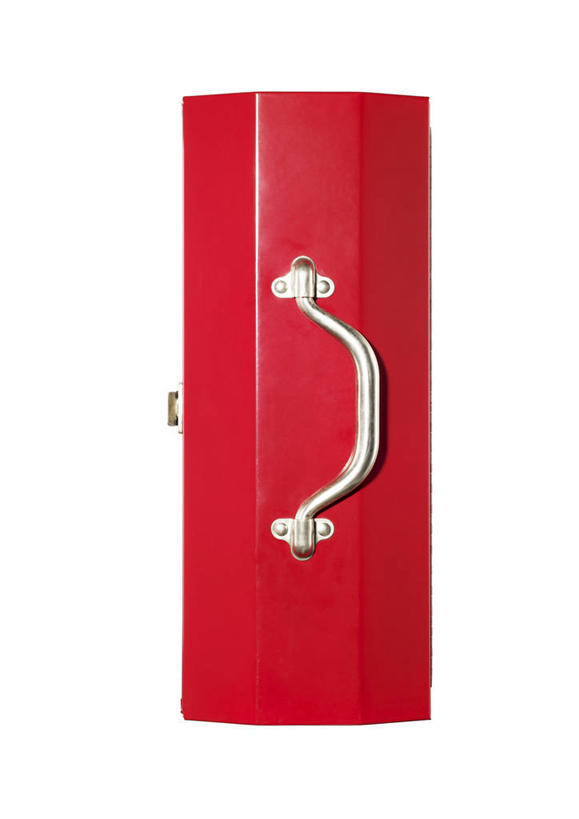 无人,竖图,俯视,室内,特写,白天,白色背景,静物,阴影,反射,影子,一个,红色,把手,容器,箱子,工具箱,摄影,影棚,单个,储藏,储存,彩图,高角度拍摄,影棚拍摄,拍摄,贮存