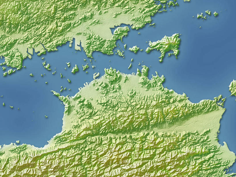 无人,横图,室内,白天,正面,数码,科技,海洋,地图,日本,亚洲,阴影,网络,世界地图,陆地,高光,几何,计算机图形,合成,国家,电脑合成图,数码合成图,大陆,世界,合成图,版图,东亚,日本国,写实,具体,具象,四国地方,四国,四国岛,香川,香川县,彩图