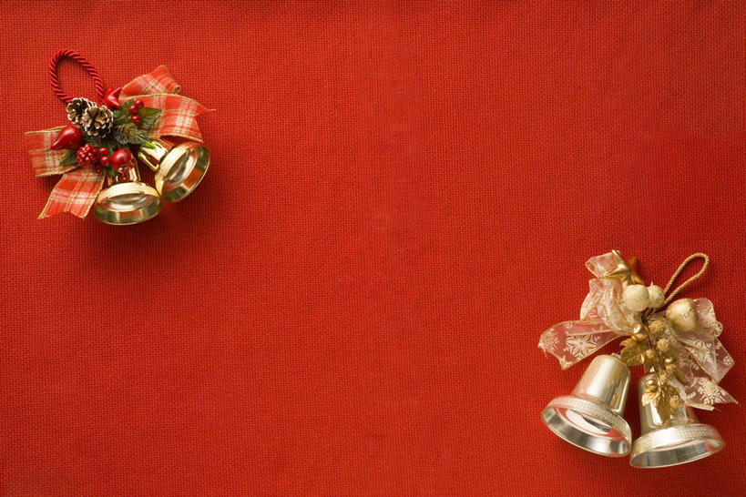 无人,横图,俯视,室内,特写,白天,金属制品,圣诞节,阴影,红色背景,节日,庆祝,装饰,反射,金属,铃铛,丝绸,丝带,影子,缎带,文化,绸带,蝴蝶结,庆典,金色,摄影,影棚,纪念,华丽,修饰,点缀,衬托,美观,雅致,雅观,圣诞铃铛,铜制,彩图,高角度拍摄,影棚拍摄,拍摄