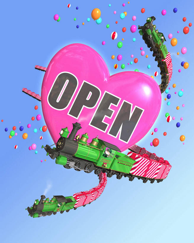 无人,竖图,插画,室内,白天,正面,爱情,数码,科技,路,铁路,火车,阴影,蓝色背景,爱心,网络,英文,标志,文字,字符,字母,轨道,交通,铁轨,高光,几何,计算机图形,浪漫,合成,图画,标识,车,画,交通工具,温暖,温馨,心形,恩爱,运输,英文字母,电脑合成图,数码合成图,和睦,合成图,载具,漫画,蒸汽机,写实,具体,具象,蒸汽机车,火车机车,心型,彩图,融洽