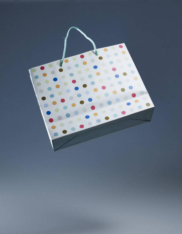 竖图,室内,特写,白天,正面,购物,消费,静物,袋子,阴影,灰色背景,反射,包装袋,手提袋,影子,购物袋,一个,金融,摄影,影棚,单个,购买,贸易,半身,彩图,影棚拍摄,拍摄