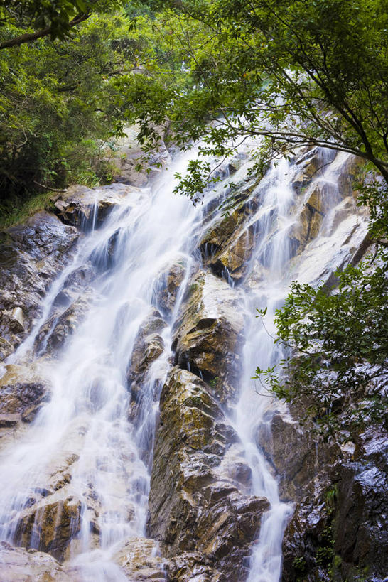 无人,竖图,室外,白天,长时间曝光,仰视,旅游,度假,石头,美景,瀑布,树林,水,植物,日本,亚洲,阴影,飞溅,溅,光线,石子,液体,影子,景观,水滴,娱乐,水珠,树,树木,绿色,阳光,自然,享受,休闲,景色,放松,生长,成长,喷洒,自然风光,曝光,东亚,本州,本州岛,日本国,近畿地方,近畿,滋贺,滋贺县,县厅,大津市,跌水,石块,岩石,彩图,低角度拍摄,大津