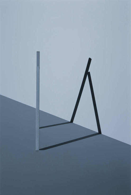 无人,竖图,室内,白天,正面,数码,科技,阴影,反射,网络,棍子,影子,墙,高光,几何,计算机图形,合成,墙壁,墙面,两个,电脑合成图,数码合成图,合成图,写实,具体,具象,彩图