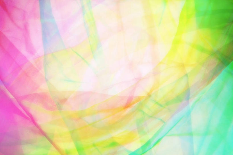 无人,横图,彩色,室内,特写,白天,正面,静物,柔软,透明,纹路,布,纹理,布纹,轻薄,飘逸,五颜六色,布匹,色彩斑斓,五彩缤纷,肌理,五彩斑斓,五光十色,雪纺,彩图,丝织物,乔其纱,乔其绉,乔琪纱